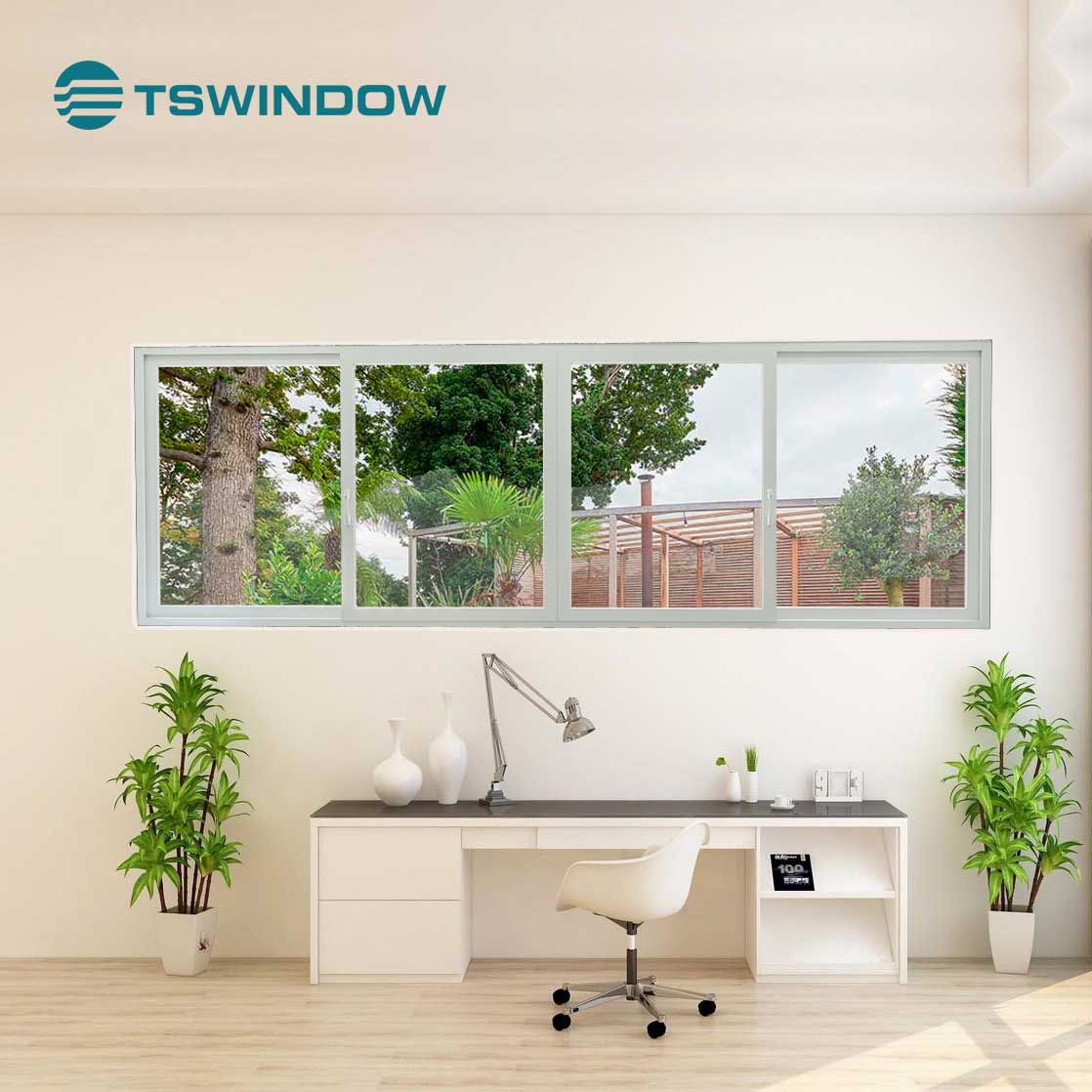 Cửa sổ trượt 4 cánh